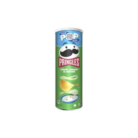 Pringles Sour Cream & Onion Chrupki 165 g
