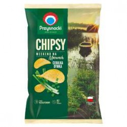Przysnacki Chipsy zielona cebulka 130 g
