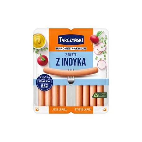 Tarczyński Parówki z fileta z indyka 180 g 
