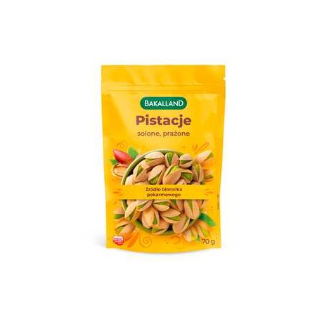 Bakalland Pistacje prażone w piecu 70 g