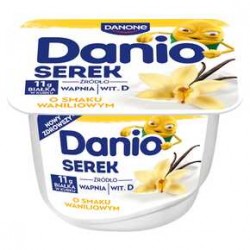 Danone Danio XXL Serek homogenizowany o smaku waniliowym 200 g