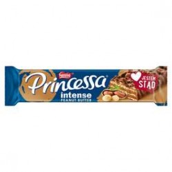 Princessa Intense Peanut Butter Wafel z kremem arachidowym oblany czekoladą mleczną 31 g