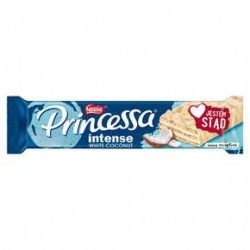 Princessa Intense White Coconut Wafel z kremem kokosowym oblany białą czekoladą 30,5 g
