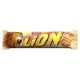Lion White Nadziewany wafel z karmelem i płatkami pszennymi w białej polewie 42 g