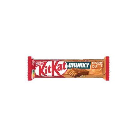KitKat Chunky Peanut Butter Paluszek waflowy w mlecznej czekoladzie 42 g