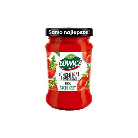 Łowicz Koncentrat pomidorowy 30% 190 g