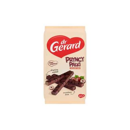dr Gerard PryncyPałki classic Wafelki o smaku orzechów laskowych w czekoladzie 214 g