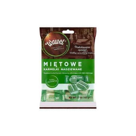 Wawel Orzeźwiające Karmelki nadziewane 105 g