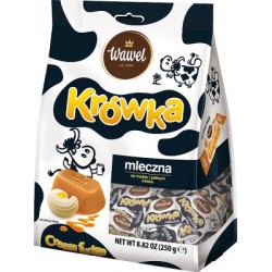 Wawel Krówka mleczna Pomadki mleczne 250 g