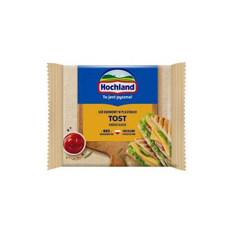 Hochland Ser kremowy w plastrach Tost 130 g