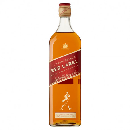 Johnnie Walker Red Label Blended Scotch Whisky 1 l