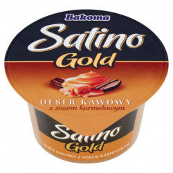 Bakoma Satino Gold Deser kawowy z sosem karmelowym 135 g