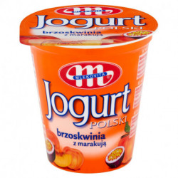 Mlekovita Jogurt Polski brzoskwinia z marakują 150 g