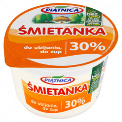 Piątnica Śmietanka do ubijania do zup 30% 200 ml