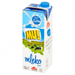 Mu! Mleko UHT 2,0% 1 l