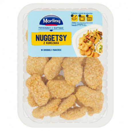 Morliny Nuggetsy z kurczaka w drobnej panierce 0,350 kg