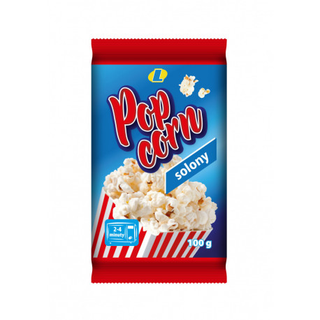 Popcorn solony do mikrofali 100 g Lewiatan