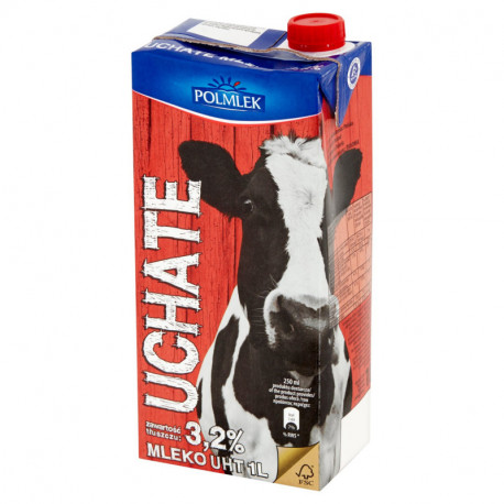 Polmlek Uchate Mleko UHT 3,2% 1 l