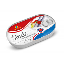 Śledź w sosie pomidorowym 170 g Lewiatan