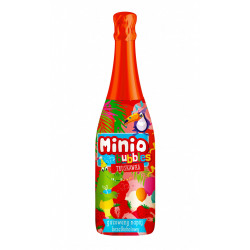 Napój gazowany MINIO BUBBLES truskawka 0,75 l