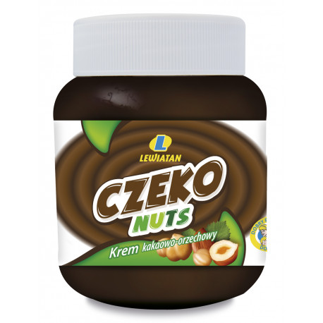 Krem Czeko Nuts kakaowo - orzechowy 350 g Lewiatan