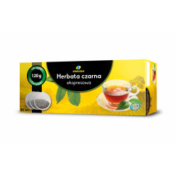 Herbata czarna ekspresowa 80 x 1,5 g Lewiatan