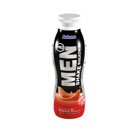 Bakoma shake proteinowy truskawka 358ml