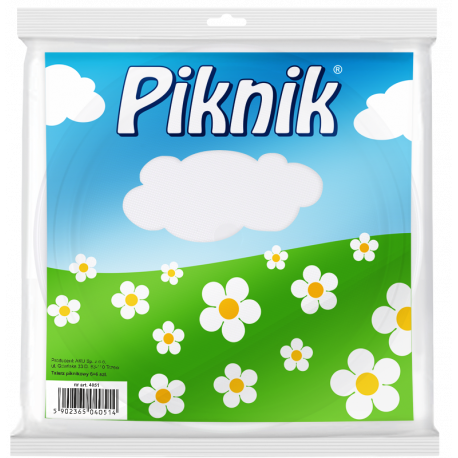Talerze piknikowe 12 szt. Lewiatan