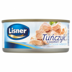 Lisner Tuńczyk w kawałkach w sosie własnym 170 g