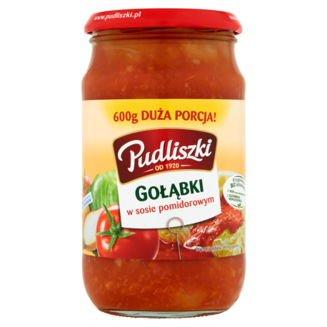 Pudliszki Gołąbki w sosie pomidorowym 600 g