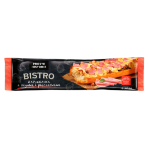 Proste Historie Bistro zapiekanka z szynką i pieczarkami 200g