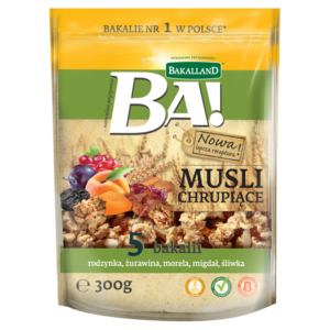 Bakalland Ba! Musli chrupiące 5 bakalii 300 g