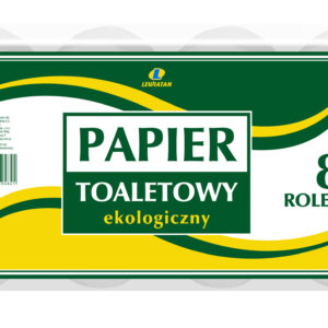 Papier toaletowy ekologiczny 8 rolek Lewiatan