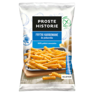 Proste Historie Frytki karbowane do piekarnika 750g