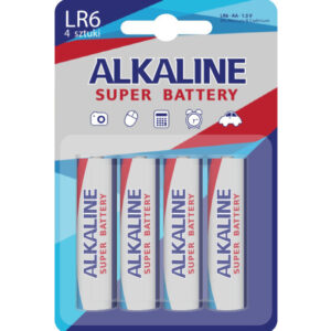 Baterie alkaliczne ALKALINE LR6 4 szt.