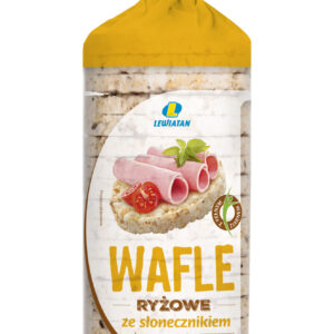 Wafle ryżowe ze słonecznikiem 100 g Lewiatan