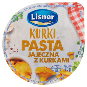 Lisner Pasta jajeczna z kurkami 80 g