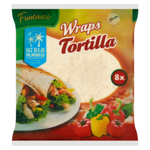 Funtastic Tortilla pszenna 296 g (8 x 37 g)