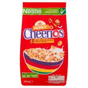 Nestlé Cheerios Miodowy Płatki śniadaniowe 250 g