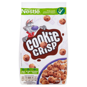 Nestlé Cookie Crisp Płatki śniadaniowe 250 g