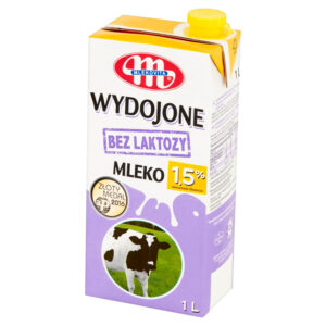Mlekovita Wydojone Mleko bez laktozy 1,5% 1 l