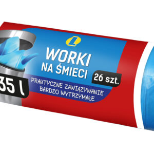 Worki na śmieci bardzo wytrzymałe 35 l 26 szt. Lewiatan