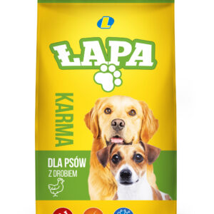 Karma dla psów Łapa z drobiem 3 kg Lewiatan