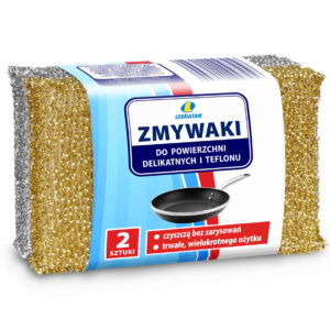 Zmywaki do powierzchni delikatnych i teflonu 2 szt. Lewiatan