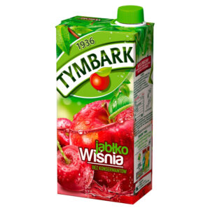 Tymbark Napój jabłko wiśnia 1 l