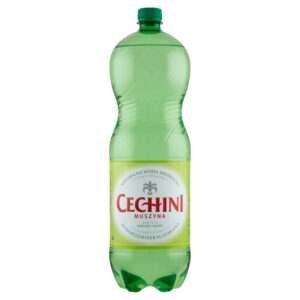 Muszyna Cechini Naturalna woda mineralna wysokozmineralizowana średnionasycona 1,75 l