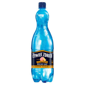 Żywiec Zdrój Mocny Gaz Napój gazowany i nuta pomarańczy-grejpfruta 1,5 l