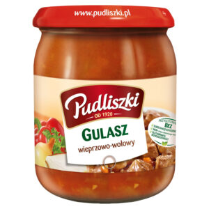 Pudliszki Gulasz wieprzowo-wołowy 460 g