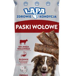 Paski wołowe 50 g Łapa Zdrowie i Kondycja