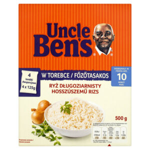 Uncle Ben's Ryż długoziarnisty 500 g (4 torebki)